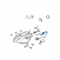 OEM Infiniti M45 Xenon Bulb Diagram - 26297-8990A