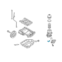 OEM Kia Sedona Seal-Oil Diagram - 263433CAB1