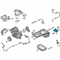 OEM 2017 Ford F-350 Super Duty Adapter Diagram - HC3Z-6881-A