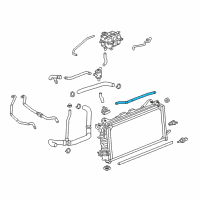 OEM 2016 GMC Sierra 1500 Water Hose Diagram - 23420532