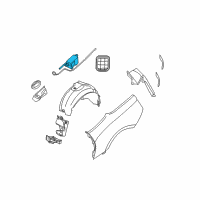 OEM 2007 BMW Z4 Filler Flap Actuator Diagram - 67-11-6-987-628