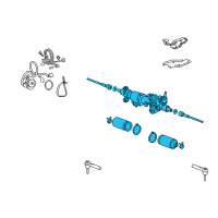 OEM 2012 Cadillac Escalade Gear Assembly Diagram - 20870559