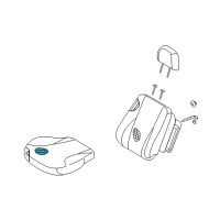 OEM Hyundai Tucson Heater-Front Seat Cushion Diagram - 88160-2E000