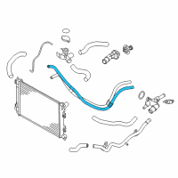 OEM Hyundai Elantra Hose Assembly-Oil Cooling Diagram - 25420-3X600