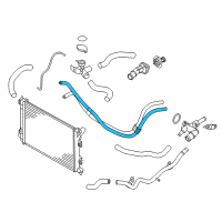 OEM Kia Forte5 Hose Assembly-Oil COOLIN Diagram - 254203X600