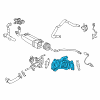 OEM 2021 Toyota Prius EGR Modulator Diagram - 25601-37020