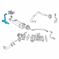 OEM Toyota Prius AWD-e Vent Hose Diagram - 77404-47210