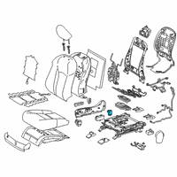 OEM 2020 Lexus RX450hL Switch Assy, Power Seat Diagram - 84920-60090-E5