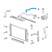 OEM 2011 Chevrolet Cruze Inlet Hose Diagram - 13251447