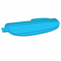 OEM 2001 Chrysler 300M Lamp-Front Combination Diagram - 4805138AB