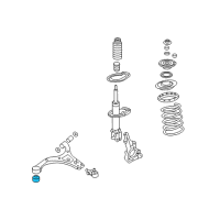 OEM Hyundai Entourage Bush-Front Lower Arm(G) Diagram - 54584-4D000