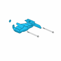 OEM 2007 Honda Ridgeline Strainer Assembly (Atf) Diagram - 25420-RDK-013