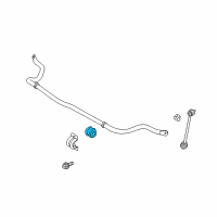 OEM 2009 Kia Borrego Bush-Stabilizer Bar Diagram - 548132J000