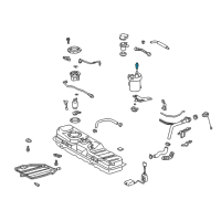 OEM Toyota Echo Pressure Regulator Diagram - 23280-22010