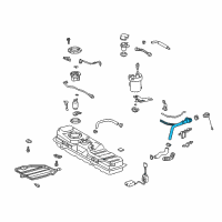 OEM 2004 Toyota MR2 Spyder Filler Neck Diagram - 77201-17130