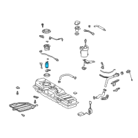 OEM 2002 Toyota MR2 Spyder Fuel Pump Diagram - 23221-21020