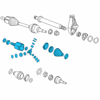 OEM 2014 Chevrolet Cruze Inner Joint Diagram - 13335241