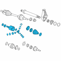 OEM 2016 Chevrolet Cruze Limited Inner Joint Diagram - 13335241