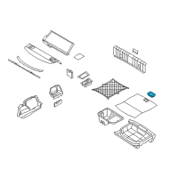 OEM BMW 330i Handle Diagram - 51-47-7-152-356