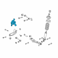OEM Ford Knuckle Diagram - 6L2Z-5B758-AG