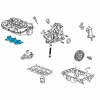 OEM Acura TLX Gasket, In. Manifold (Nippon Leakless) Diagram - 17105-R9P-A01