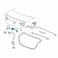 OEM 2018 Chevrolet Malibu Lock Switch Diagram - 84719449