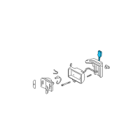 OEM 1995 Pontiac Grand Prix Wiring-Fog Lamp Diagram - 16502944