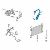 OEM 2018 Chevrolet Impala Suction Hose Diagram - 84242396