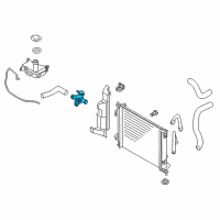 OEM Filler Neck & Hose Assembly Diagram - 253292K000