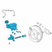 OEM Hyundai Cylinder Assembly-Brake Master Diagram - 58510-A5200