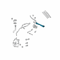 OEM 2012 Toyota Venza Front Transmission Diagram - 85150-0T010