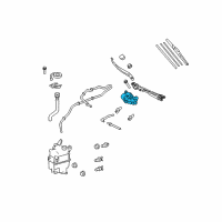 OEM 2015 Toyota Venza Front Motor Diagram - 85110-0T010