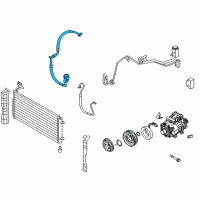 OEM Kia Rondo Suction Hose Diagram - 977631D210