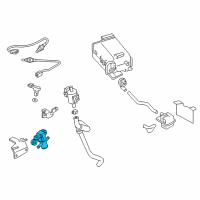 OEM Infiniti Valve Assembly - Control Diagram - 14930-1MG0D