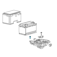 OEM Dodge Dart Screw-HEXAGON Head Diagram - 6509414AA