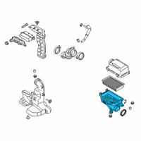 OEM 2019 Kia Rio Body-Air Cleaner Diagram - 28112H9100