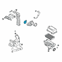 OEM 2020 Hyundai Accent Sensor Assembly-Air Flow Diagram - 28164-2M320