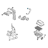 OEM 2022 Kia Rio Clip-Hose Diagram - 1471175006B
