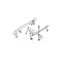 OEM 1998 GMC C3500 Bushing, Rear Spring Diagram - 15529515