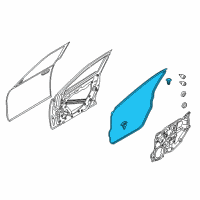 OEM 2016 Scion iA Door Weatherstrip Diagram - 67861-WB002