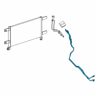 OEM Ram 2500 Tube-Oil Cooler Pressure And Ret Diagram - 68184916AI