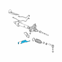 OEM 2010 Buick Enclave Lower Shield Diagram - 22797799