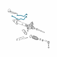 OEM Saturn Pipe Kit Diagram - 20887540