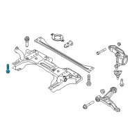 OEM Ram Bolt-HEXAGON FLANGE Head Diagram - 68263301AA