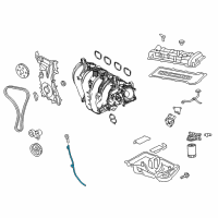 OEM 2003 Ford Focus Oil Tube Diagram - 3M4Z-6754-AA