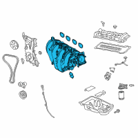 OEM Ford Focus Intake Manifold Diagram - 3S4Z-9424-AH