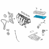 OEM Ford Ranger Valve Cover Gasket Diagram - 1S7Z-6584-AA