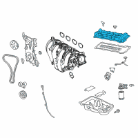 OEM Ford Focus Valve Cover Diagram - 3S4Z-6582-AA