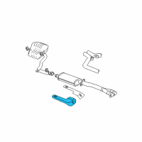 OEM Chrysler 300 Shield-Exhaust Diagram - 4780854AC