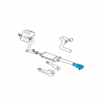 OEM Chrysler Clamp-Exhaust Diagram - 4695220AB